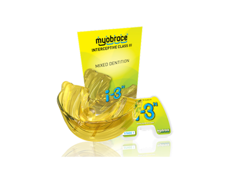 i-3nMy (i-3N) Myobrace без каркаса Этап 1 при аномалиях III кл. MEDIUM / Желтый (MRC)