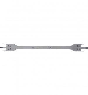 Позиционер металлический .018